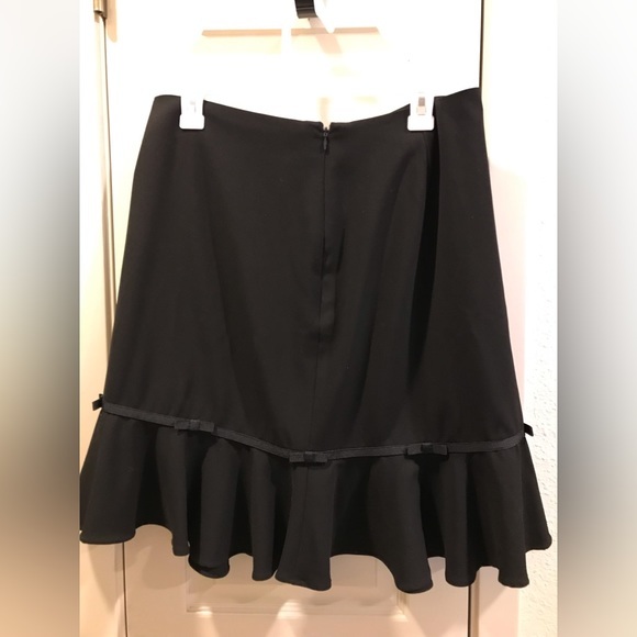 Black Skirt Size 10, Larry Levine, Women’s Work Career Wear - Picture 3 of 6